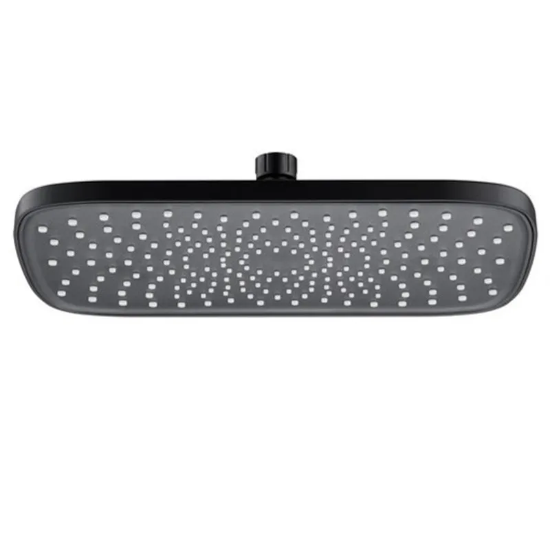 Лейка для душа потолочная Mixxus SH-18-OH Black (300x200 мм)