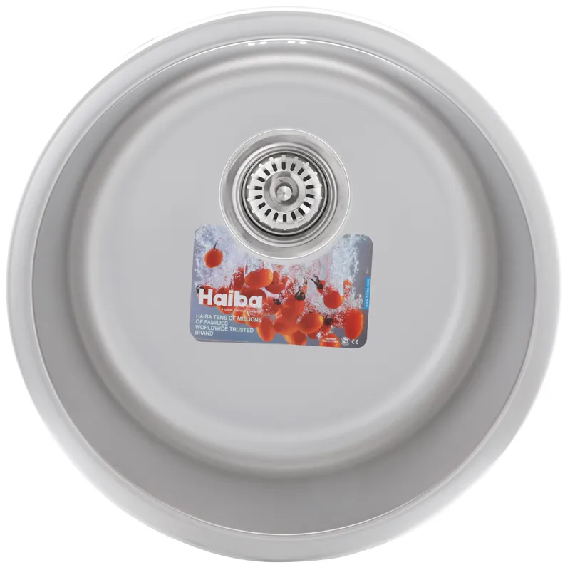 Мойка кухонная Haiba 440 (Satin)