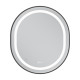 Зеркало Mixxus Premium ELLIPSE MV05-80x70-REVERSE BLACK (LED Touch, Anti-fog, димер (3-6kK))(MP6646