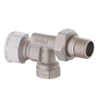Кран радиаторный термостатический Roho R5170-050 - 1/2" (М30х1,5) осевой