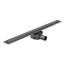 Душевой трап с нерж. стали SUS304 Mixxus Drain-05-70-Slim Black (30x700 мм) (Черный)