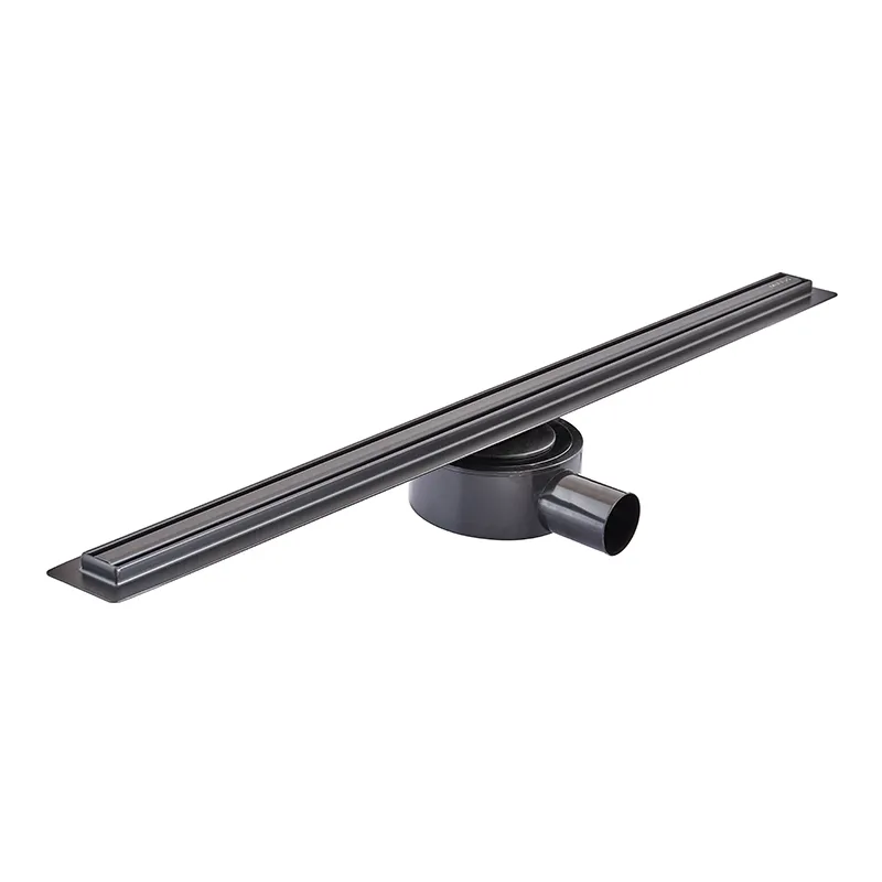 Душевой трап с нерж. стали SUS304 Mixxus Drain-05-70-Slim Black (30x700 мм) (Черный)