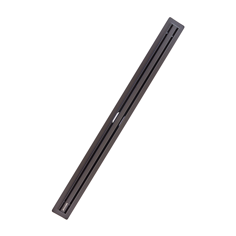 Душевой трап с нерж. стали SUS304 Mixxus Drain-05-70-Slim Black (30x700 мм) (Черный)