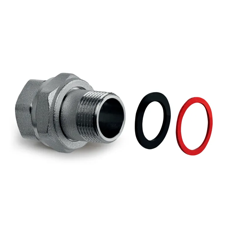 Сгон американка прямой Koer KR.343 - 1/2" (плоская прокладка)
