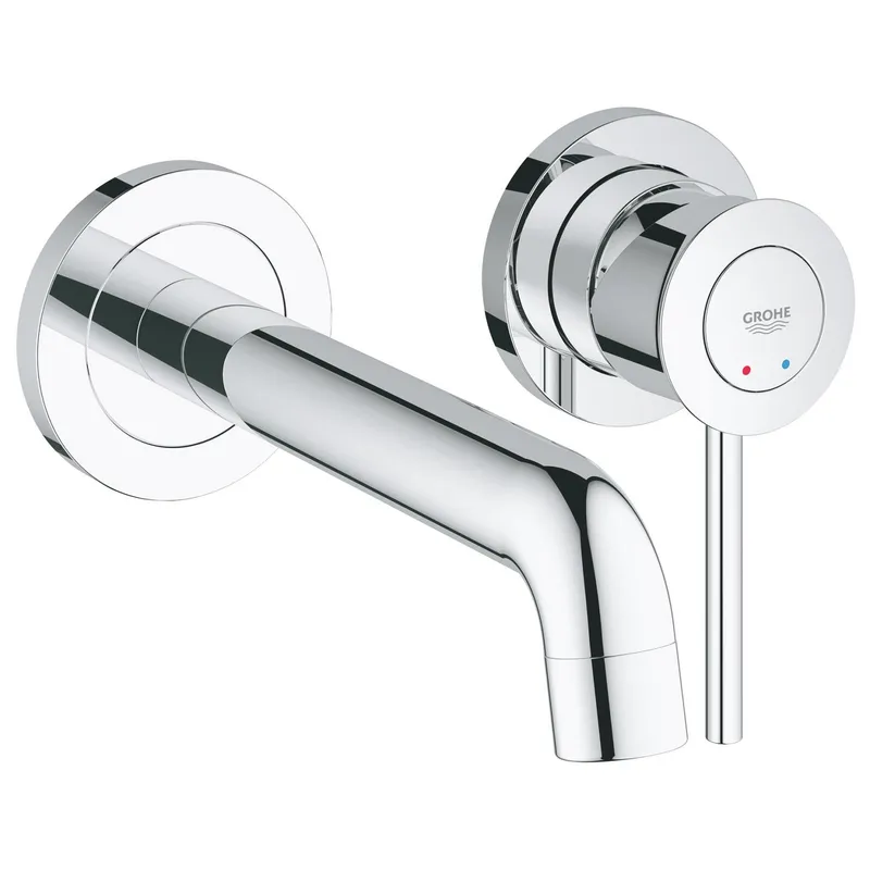 Смеситель для раковины скрытого монтажа Grohe BauClassic