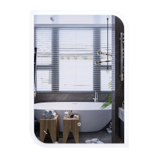 Дзеркало Mixxus BEVEL MA02-90x65-REVERSE (LED Touch, Анти-туман, димер (3-6,5kK))