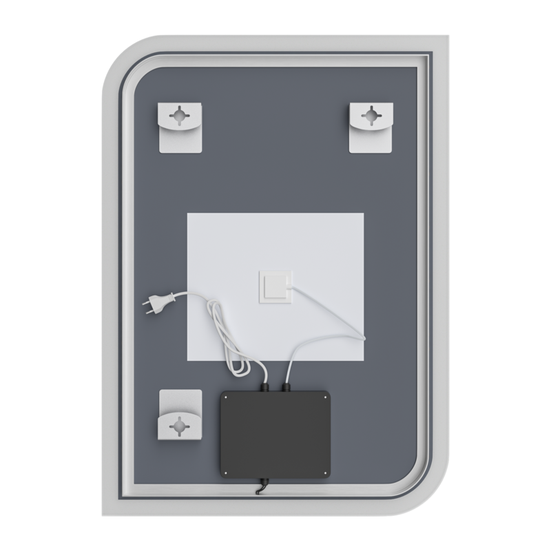 Зеркало Mixxus BEVEL MA02-90x65-REVERSE (LED Touch, Anti-fog, димер (3-6,5kK))
