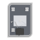 Зеркало Mixxus BEVEL MA02-90x65-REVERSE (LED Touch, Anti-fog, димер (3-6,5kK))