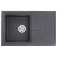 Мойка кухонная Haiba HB8104-G228 Gray 780x500x200
