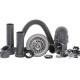 Мойка кухонная Haiba HB8104-G228 Gray 780x500x200