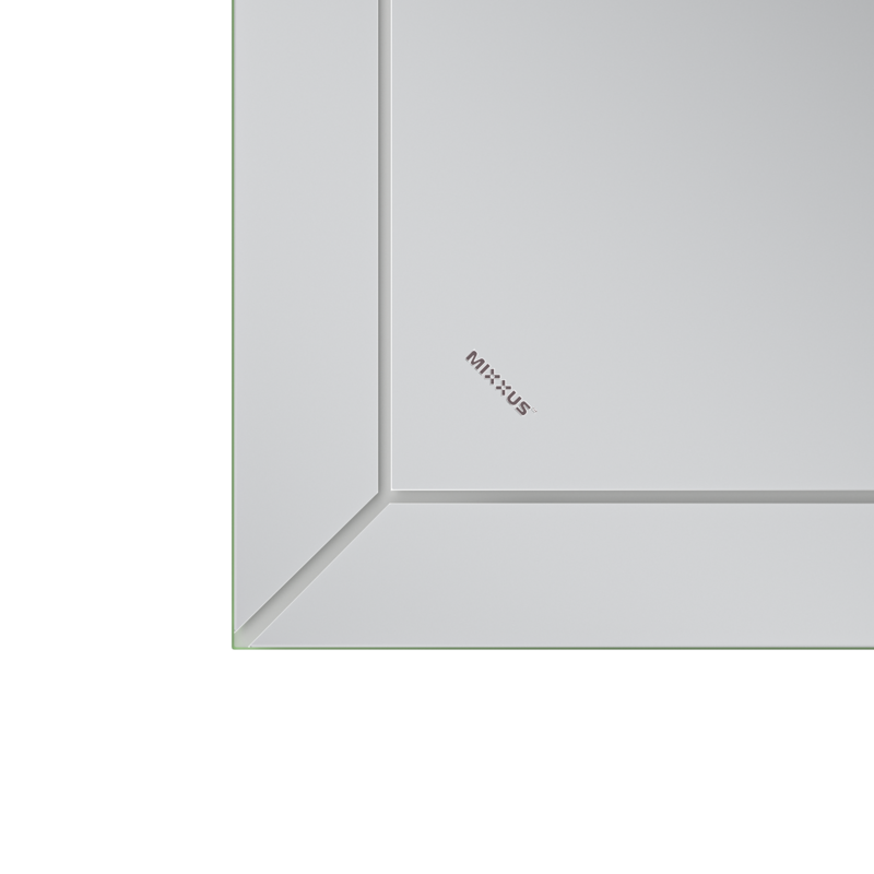 Зеркало Mixxus Premium CUBIC MR14-80x60-REVERSE (LED Touch, Anti-fog, димер)