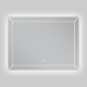 Зеркало Mixxus Premium CUBIC MR14-80x60-REVERSE (LED Touch, Anti-fog, димер)