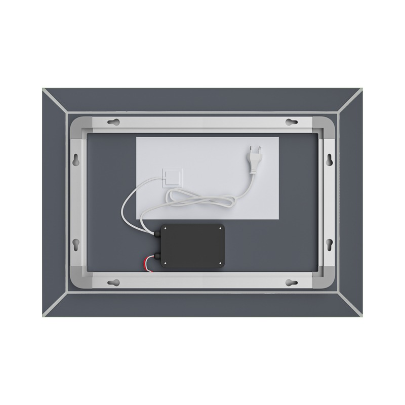 Зеркало Mixxus Premium CUBIC MR14-80x60-REVERSE (LED Touch, Anti-fog, димер)