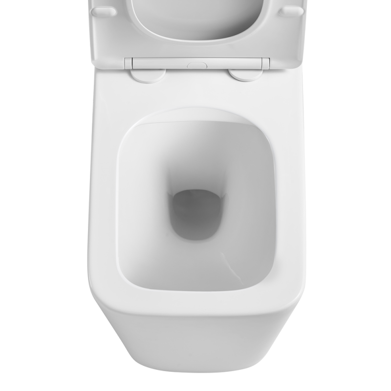 Унитаз напольный безбачковой Mixxus Premium QUADRO-0701-R 600х355х410mm, система смыва RIMLESS (MP6