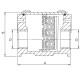 Фільтр газовий 1/2" Koer KG.F01.A