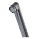 Смеситель для ванной Plamix Sirius-140 Black (со шлангом и лейкой)