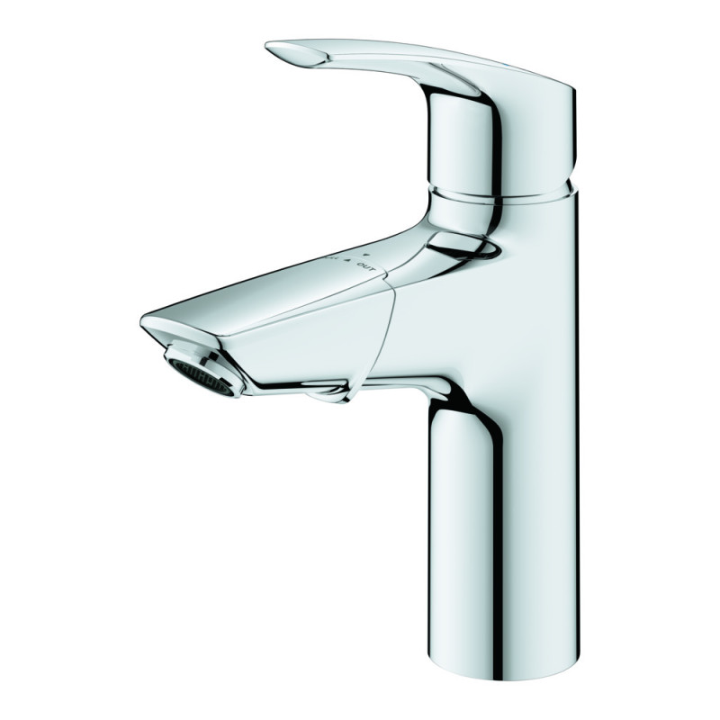Смеситель для раковины с выдвижным изливом Grohe Eurosmart New
