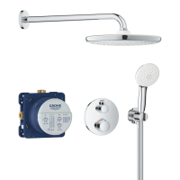 Душевая система скрытого монтажа с термостатом Grohe Grohtherm
