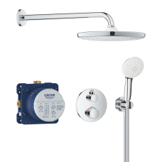 Душевая система скрытого монтажа с термостатом Grohe Grohtherm
