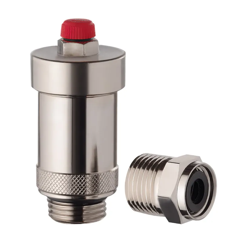 Воздухоотводчик автоматический прямой с обратным клапаном 1/2" Koer KR.1244