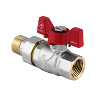 Кран шаровый с американкой 1/2" ГШБ (NF.921) Nolf