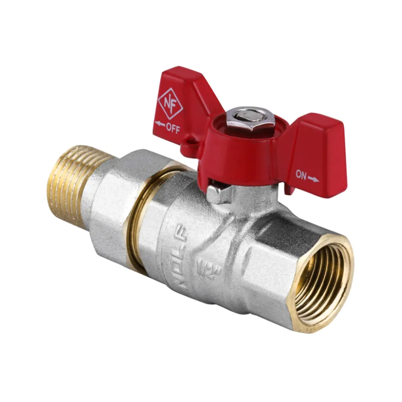 Кран шаровый с американкой 1/2" ГШБ (NF.921) Nolf
