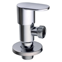 Кран для подключения сантехприборов Champion VAL-08 1/2x1/2 Chrome (нерж. сталь)