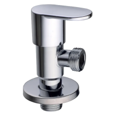 Кран для підключення сантехприладів Champion VAL-08 1/2x1/2 Chrome (нерж. сталь)