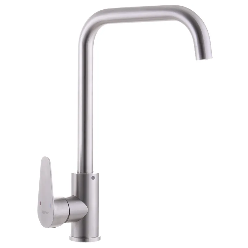 Смеситель для кухни из нерж. стали SUS304 Zerix Fox-011G