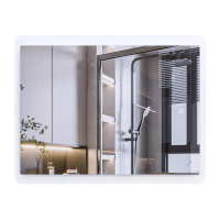 Зеркало Mixxus Premium OLIVARY MR19-90x70-REVERSE (LED Touch, Anti-fog, димер (3-6,5kK))
