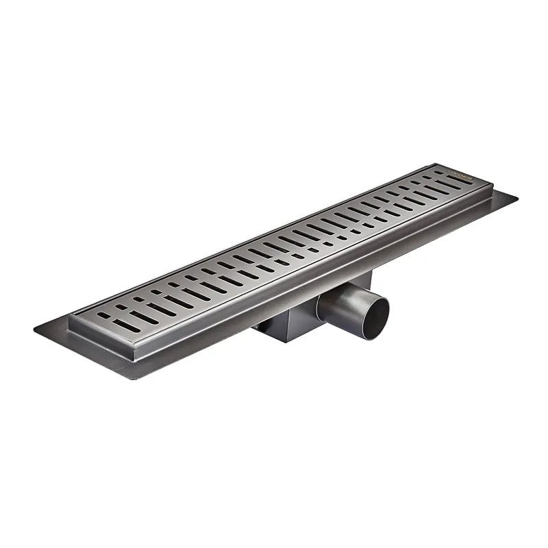 Душевой трап из нержавеющей стали SUS304 Koer FD35-70x500-Graphite (Цвет графит)