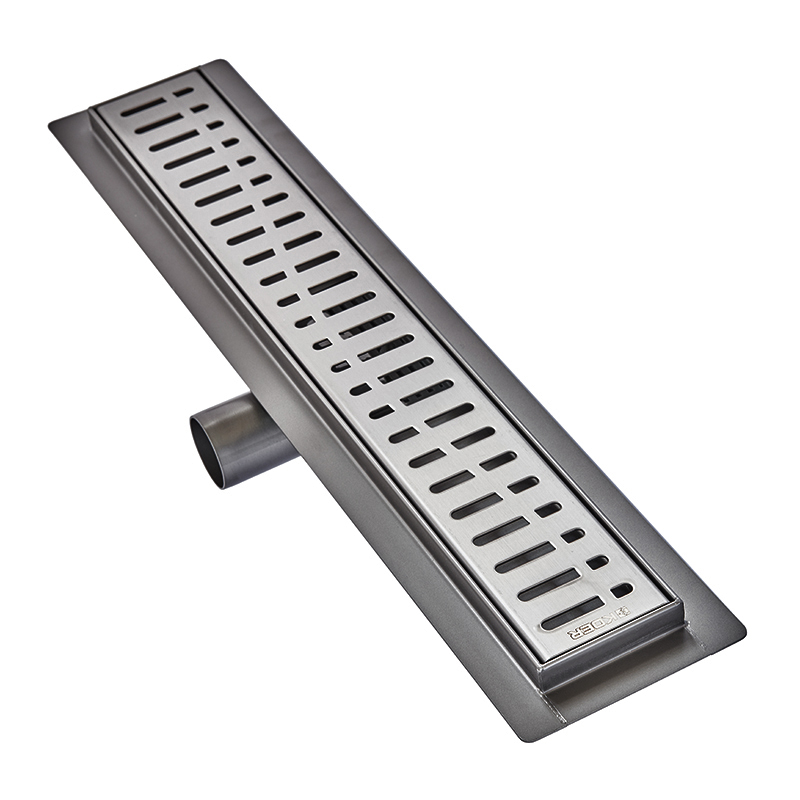Душевой трап из нержавеющей стали SUS304 Koer FD35-70x500-Graphite (Цвет графит)