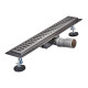 Душевой трап из нержавеющей стали SUS304 Koer FD35-70x500-Graphite (Цвет графит)