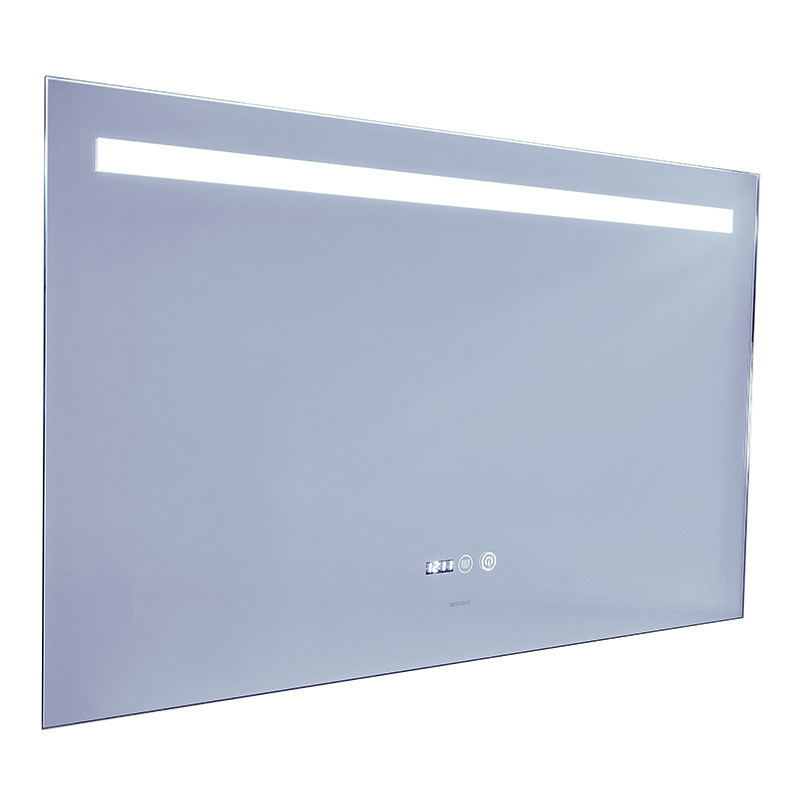 Зеркало Mixxus Strong MR05-100x60 (часы, LED-подсветка, антизапотевание)