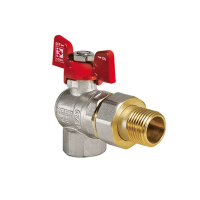 Кран с американкой 3/4" (Koer KR.228) угловой