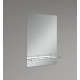 Зеркало настенное Zerix SANSA MRZ05-700x850x105 прямоугольное с полкой