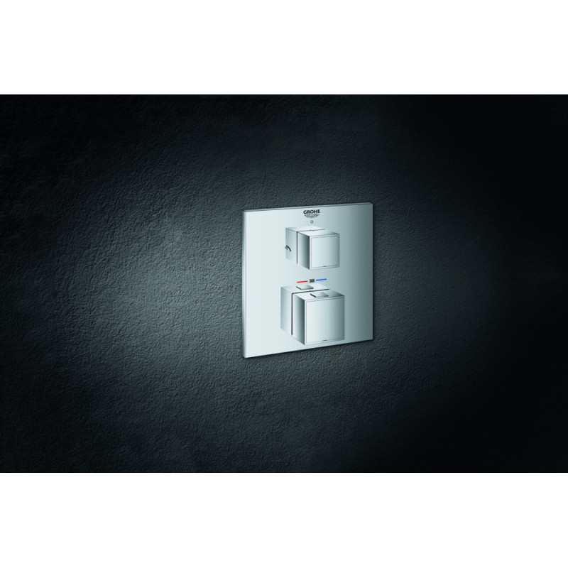Термостат скрытого монтажа на 2 потребителя Grohe Grohtherm Cube