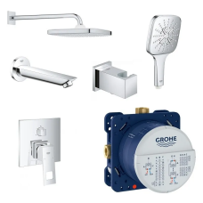 Душевая система скрытого монтажа Grohe Eurocube c Tempesta Cube 250