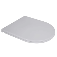 Сидение-крышка для унитаза Mixxus Premium SEAT COVER ELLIPSE-WAVE-2001 с микролифтом 428х361х50mm (