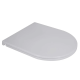 Сидение-крышка для унитаза Mixxus Premium SEAT COVER ELLIPSE-WAVE-2001 с микролифтом 428х361х50mm (