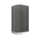 Душевая кабина с низким поддоном Mixxus PLAIN SCT02-90x90x195-GR SATIN серое тонированное стекло 4м