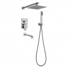 Вбудована душова система Mixxus KUB-009 Inner (нерж. сталь)