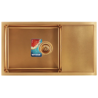 Мойка Mixxus MX7844-200-x1.2-PVD-Gold