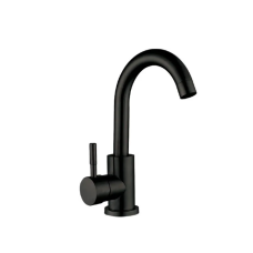 Смеситель для умывальника Champion SUS-011-B Black с нерж. стали SUS304 (Цв.черный)