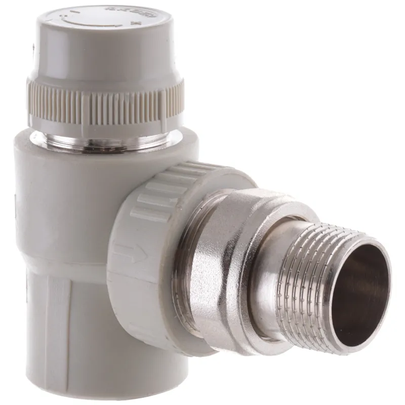 Кран термостатический угловой PPR 25x3/4 Koer K0150.PRO