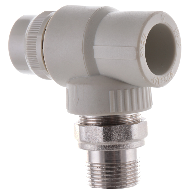 Кран термостатический угловой PPR 25x3/4 Koer K0150.PRO