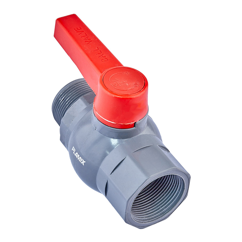 Кран шаровой Plamix PVM-1 1/2" FM PVC