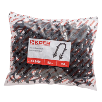Скоба якорная Koer KR.8020 50 мм (Продается по 100 шт)