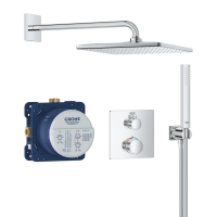Душевая система скрытого монтажа с термостатом Grohe Grohtherm