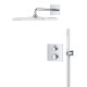 Душевая система скрытого монтажа с термостатом Grohe Grohtherm